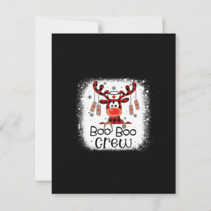Carte De Correspondance ÉQUIPE DE BOo-Boo Cadeau