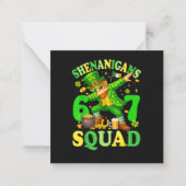 Carte De Correspondance Équipe Shenanigans (Devant)