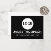 Carte De Correspondance Équipement de logo personnalisé pour l'employé de (Devant/Arrière en situation)