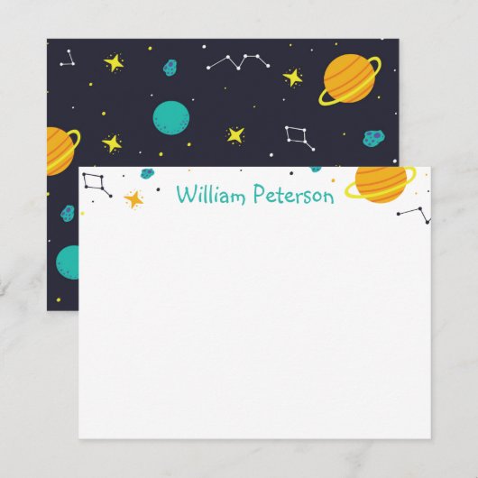 Carte De Correspondance Espace Merci (Devant / Derrière)