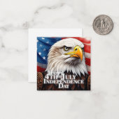 Carte De Correspondance Esprit d'indépendance (Devant/Arrière en situation)