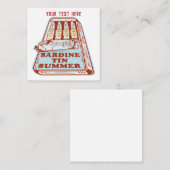 Carte De Correspondance Été de Sardine (Devant / Derrière)