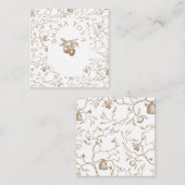 Carte De Correspondance étiquettes cadeaux Rosh Hashanah (Devant / Derrière)