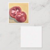 Carte De Correspondance Étude de tomates (Devant / Derrière)
