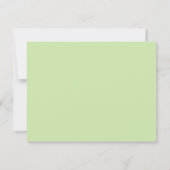 Carte De Correspondance Eucalyptus Rustique Verdure Boho Stationery person (Dos)