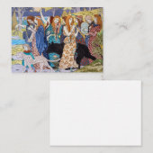 Carte De Correspondance Eugene Grasset - Panneau décoratif Harmony (Devant / Derrière)