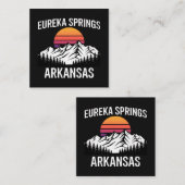 Carte De Correspondance Eureka Springs (Devant / Derrière)
