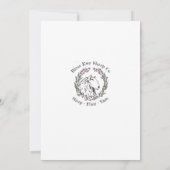 Carte De Correspondance Ewe are Loved Card (Dos)