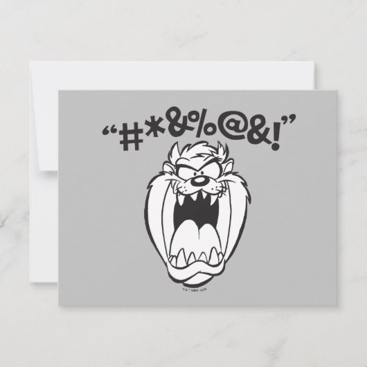 Carte De Correspondance Exemplaires de crie TAZ™ (Devant)