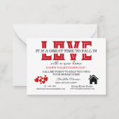 Carte De Correspondance Exploitation agricole promotionnelle de biens immo (Devant)