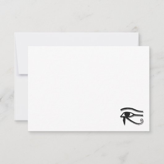 Carte De Correspondance Eye Of Horus Egyptian Symbol Custom Blank (Devant)