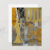 Carte De Correspondance Facilité juridique (Devant / Derrière)