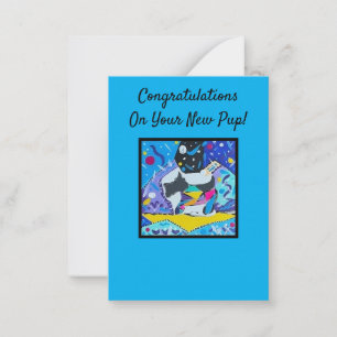 Carte De Correspondance Félicitations pour votre nouvelle marionnette !