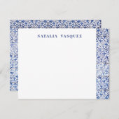 Carte De Correspondance Femmes personnalisées (Devant / Derrière)