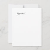 Carte De Correspondance Ferme rustique camion rouge calligraphie mignonne (Dos)