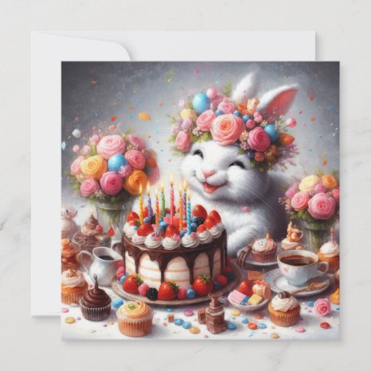 Carte De Correspondance fête d'anniversaire 3 (Devant)