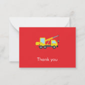 Carte De Correspondance Fête de la construction merci (Dos)