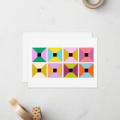 Carte De Correspondance Fête de quartier (Devant/Arrière en situation)