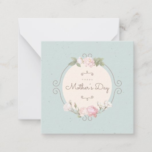 Carte De Correspondance Fête des mères (Devant)