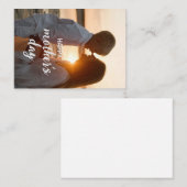 Carte De Correspondance Fête des Mères imprimable (Devant / Derrière)