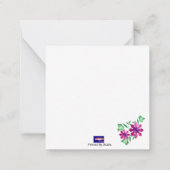 Carte De Correspondance Fête des Mères Message de vœux (Dos)