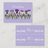 Carte De Correspondance fête du jardin (Devant / Derrière)