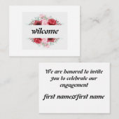 Carte De Correspondance fête du jour (Devant / Derrière)