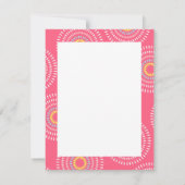 Carte De Correspondance Feu d'artifice Japonais Cherry (Dos)