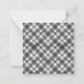 Carte De Correspondance Feuillage botanique de Noël moderne (Dos)