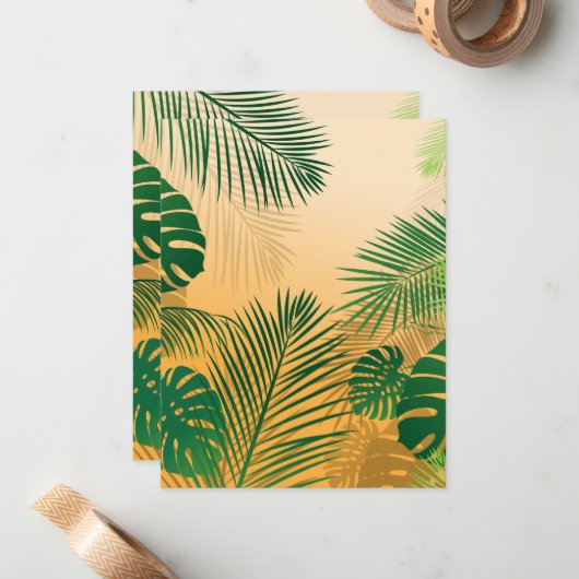 CARTE DE CORRESPONDANCE FEUILLE 4 (Devant/Arrière en situation)