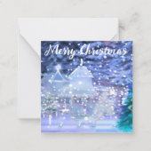 Carte De Correspondance Feux de Noël (Devant)