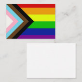 Carte De Correspondance Fierté LGBTQ+ (Devant / Derrière)