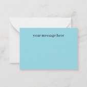 Carte De Correspondance Fille de gamer cool ajouter un message (Dos)