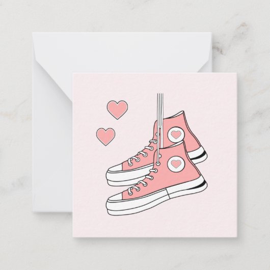 Carte De Correspondance Fille rose Basket (Devant)