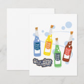 Carte De Correspondance Fizzy Lifting Drink Graphic (Devant / Derrière)
