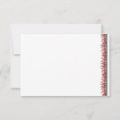 Carte De Correspondance Flamant rose américain (Dos)