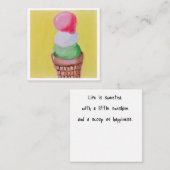 Carte De Correspondance Flat Greeting Card (Devant / Derrière)