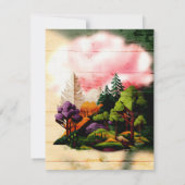 Carte De Correspondance Flat Note Card (Dos)