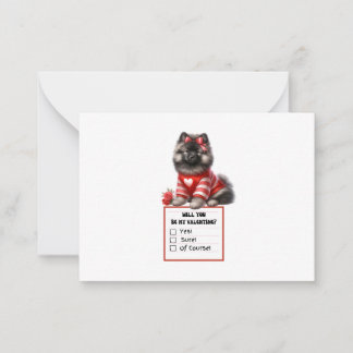 Carte De Correspondance Flat Note Card