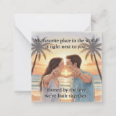 Carte De Correspondance Flat Note Card (Devant)