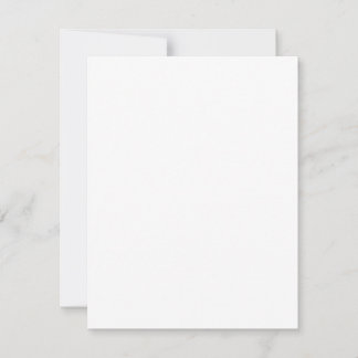 Carte De Correspondance Flat Note Card