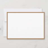 Carte De Correspondance Flat Note Card (Devant)