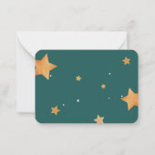 Carte De Correspondance Flat Note Card (Dos)