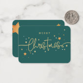 Carte De Correspondance Flat Note Card (Devant/Arrière en situation)