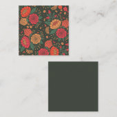 Carte De Correspondance fleur (Devant / Derrière)