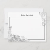 Carte De Correspondance Fleur de croissance Whimsical (Devant)