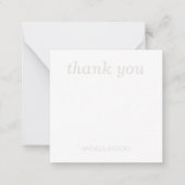 Carte De Correspondance Fleur Rétro Personnalisée (Devant)