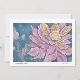 Carte De Correspondance Fleur surnaturelle
