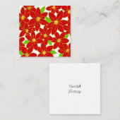 Carte De Correspondance Fleurs de vacances 2 (Devant / Derrière)