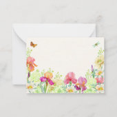 Carte De Correspondance Fleurs fleuries (Devant)